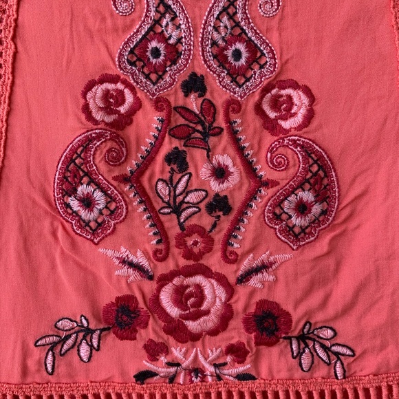 Coco + Jaimeson Embroidered Romper Sz XL - Picture 6 of 10